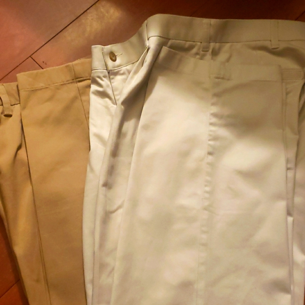 2 for 1 Mens Khaki Pants - Picture 2 of 7